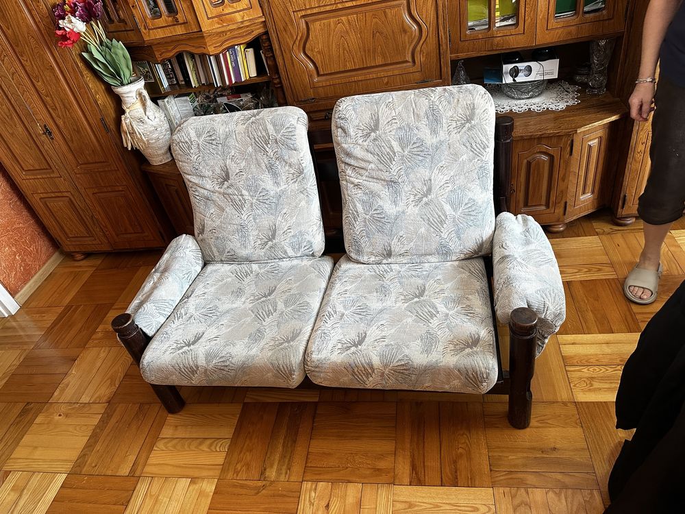 Sofa drewniana solidna