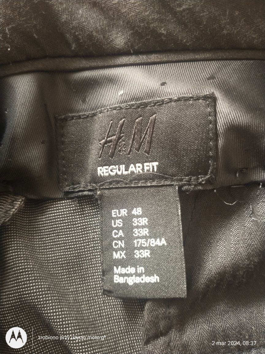 Garnitur męski RegularFit H&M