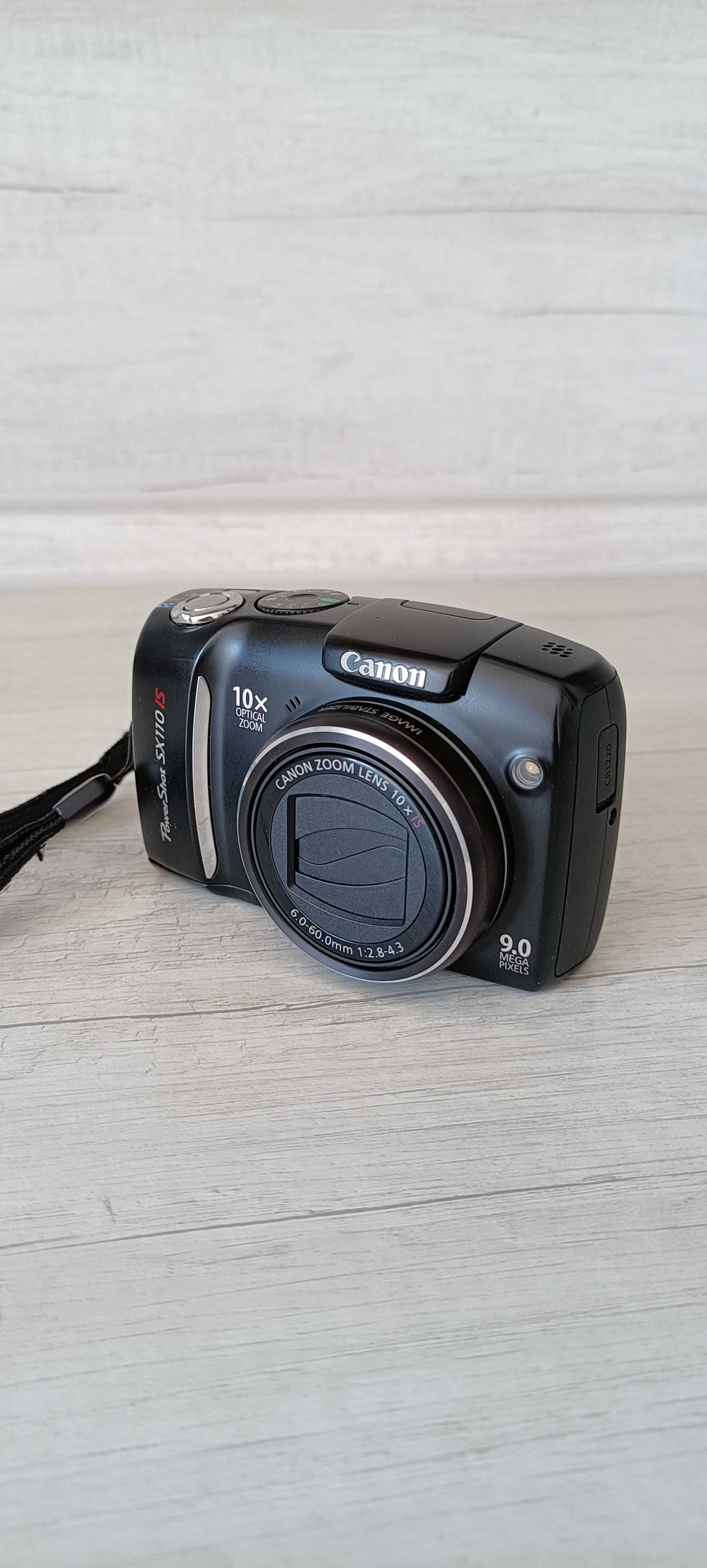 Canon PowerShot SX110 is Black