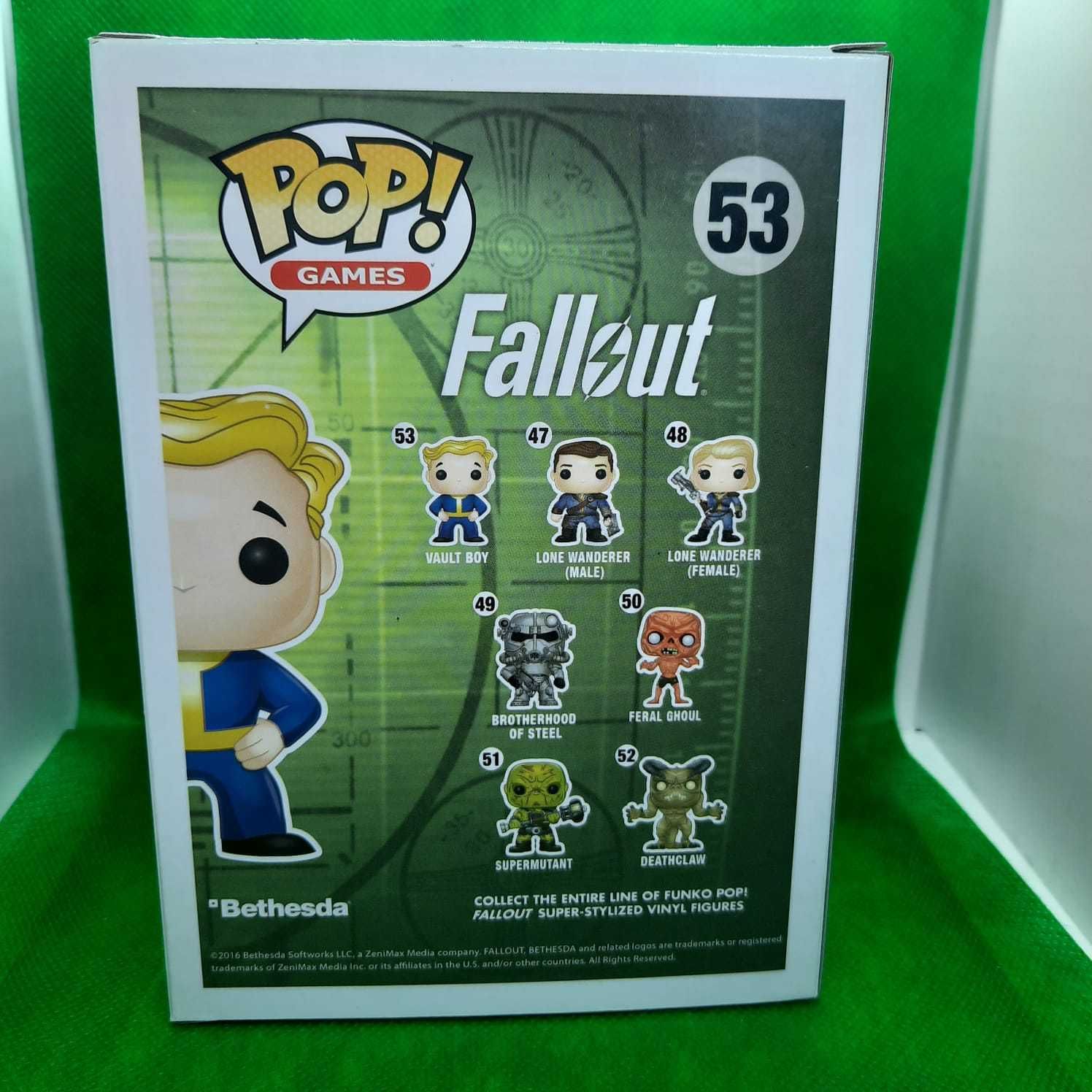 Funko Pop Fallout Vault Boy Golden 53