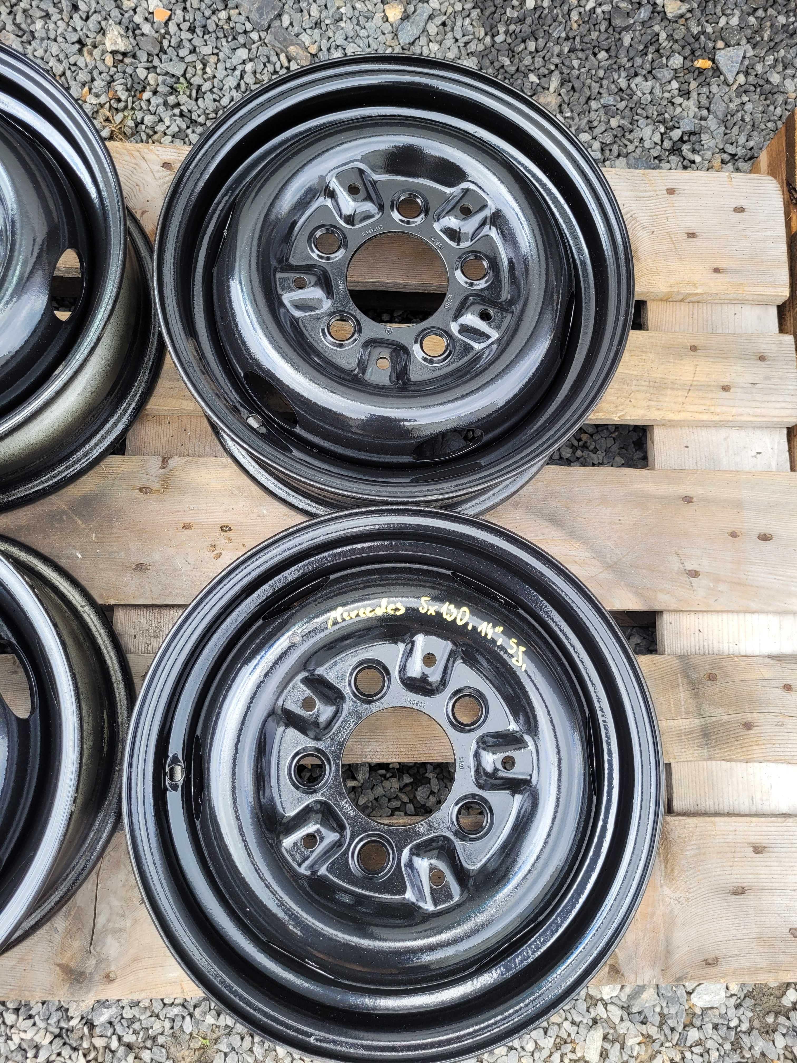 Felgi Stalowe Stalówki Mercedes - 14 cali 5x130