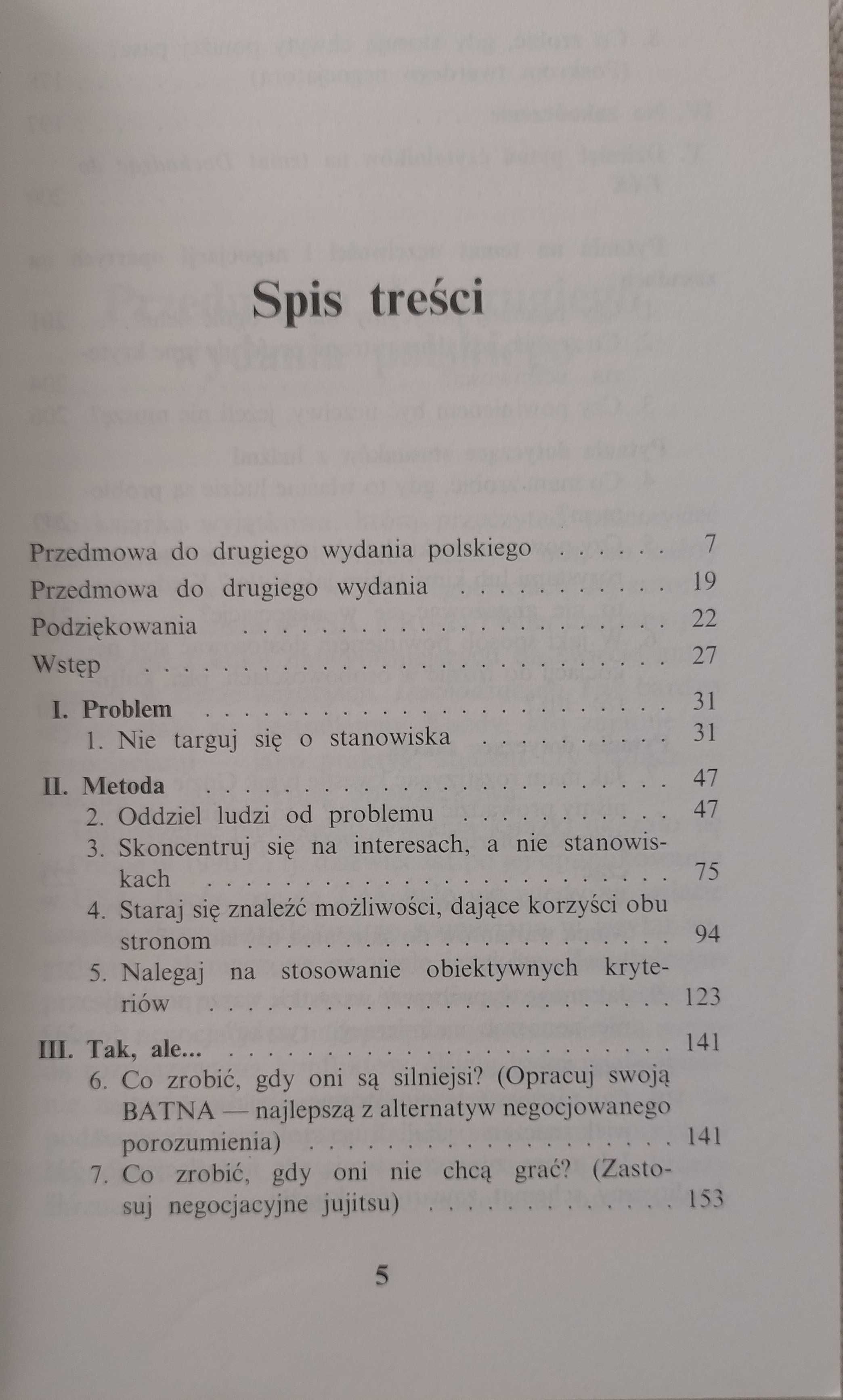 Dochodząc do TAK - Roger Fisher, William Ury, Bruce Patton