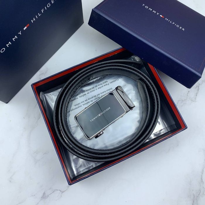 Мужской ремень томми хилфигер чоловічий ремінь томмі пояс придбати