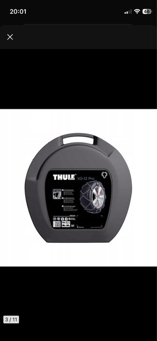 Łańcuchy THULE XG-12 Pro gr. 250 do opon 15” 16” 17” 18” 19” z