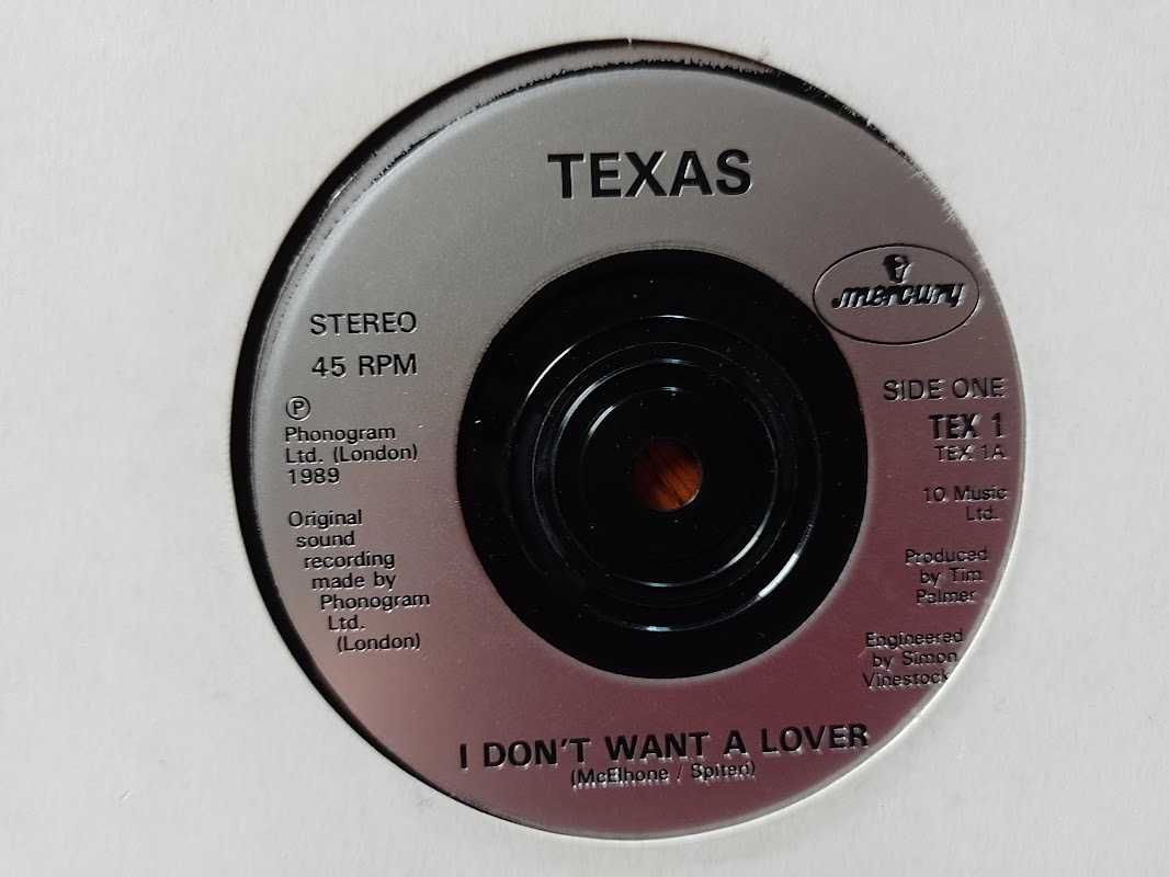 TEXAS  Winyl używany I don't want a lover Płyta 1989 r
