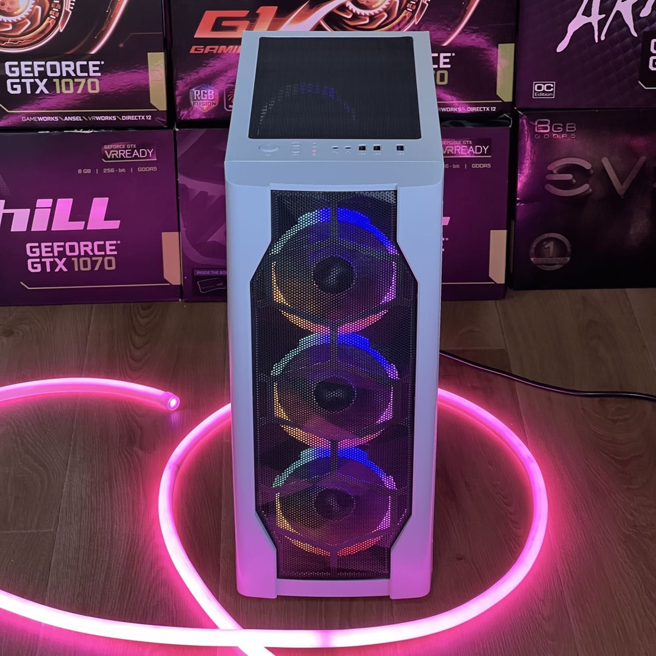 RX 5700XT (RTX 3060), 12 ядер, 16ГБ DDR4| Ігровий компьютер Игровой ПК