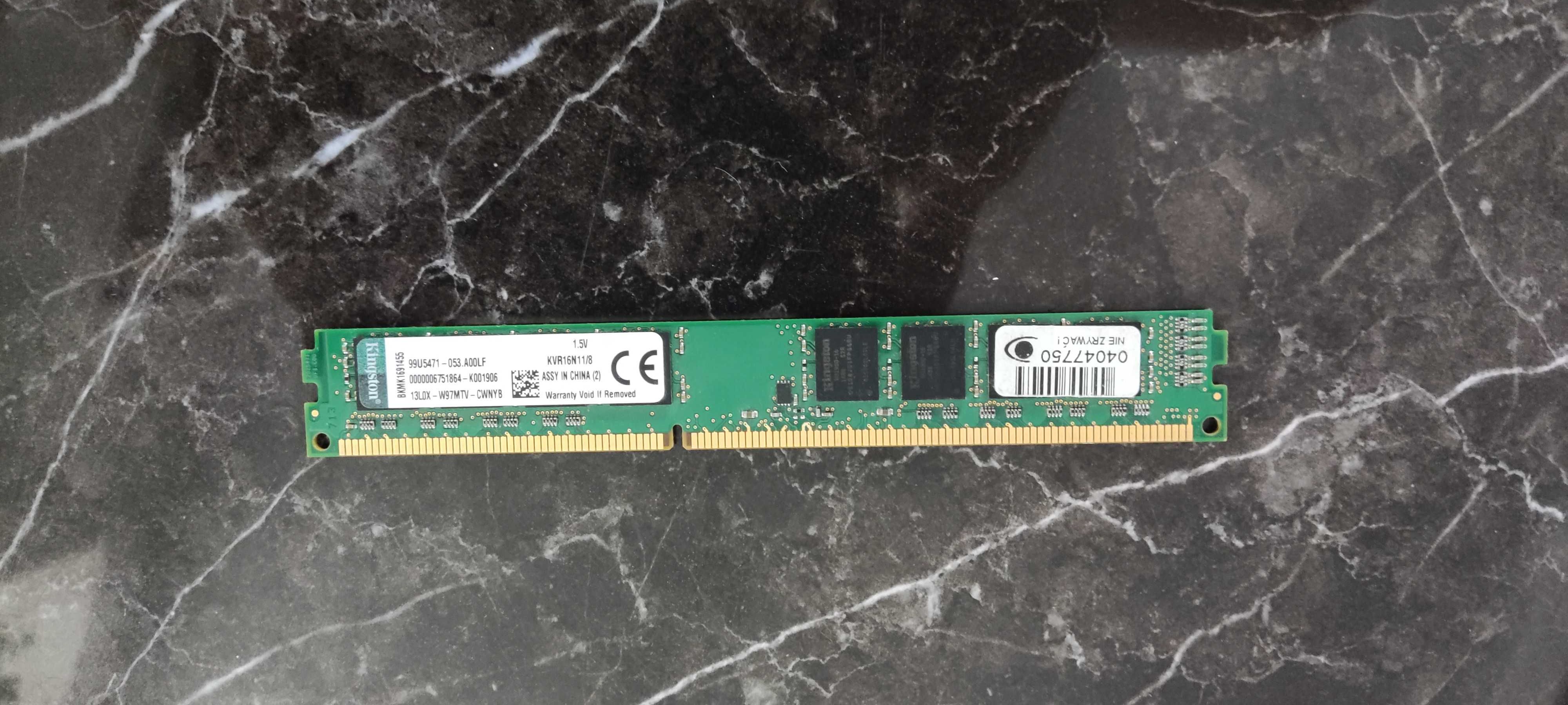 Pamięć RAM Kingston 8GB DDR3