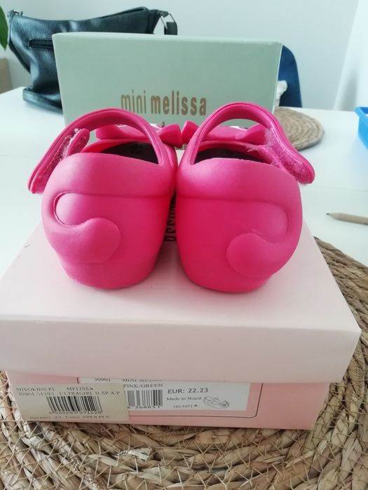 Mini melissa kotki różowe 23