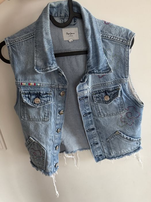 Jeansowa kamizelka Pepe Jeans S