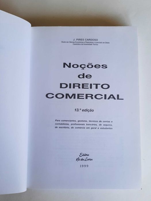 Noções de Direito Comercial
