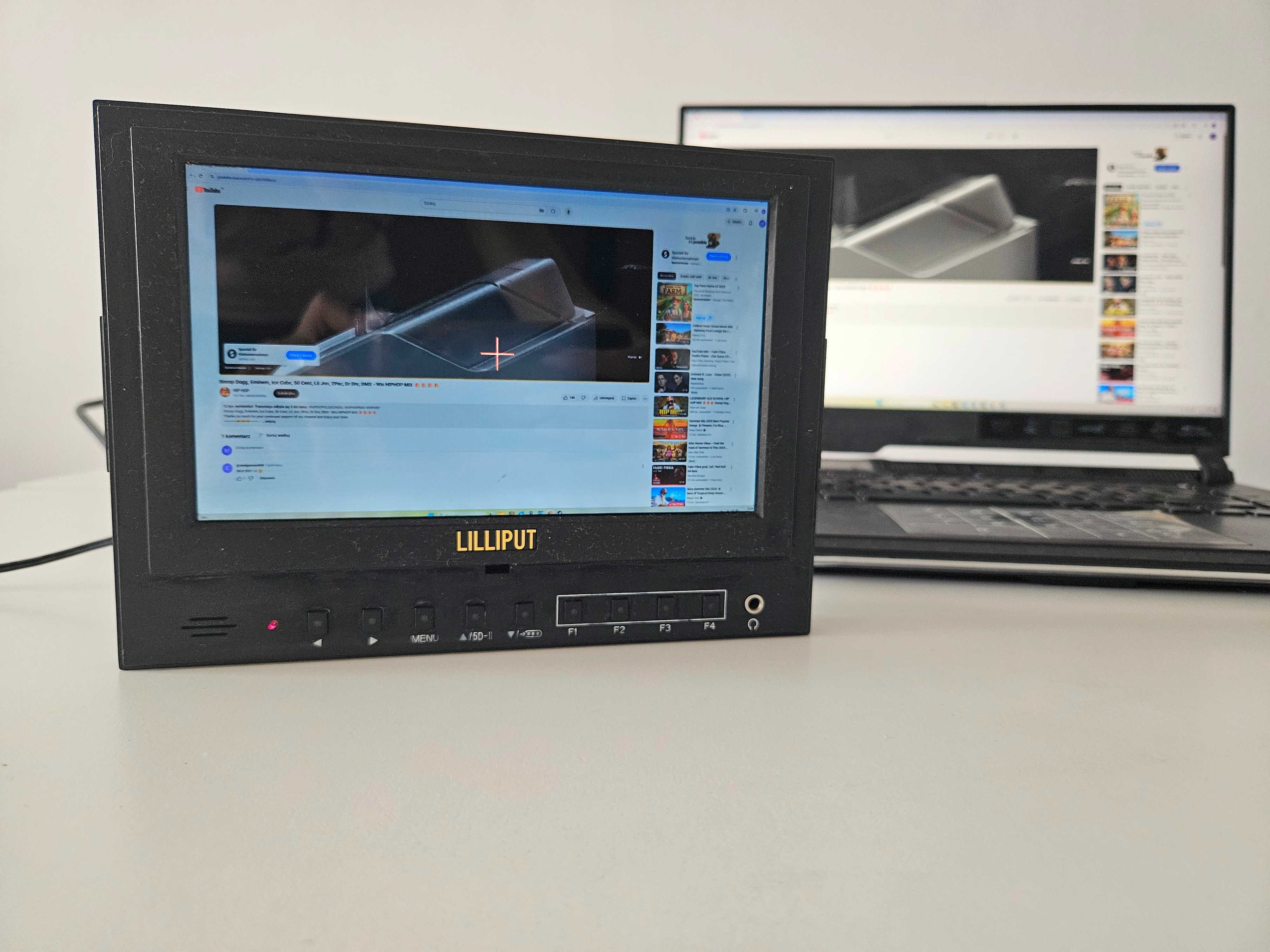 Monitor podglądowy Lilliput  7" HDMI - do kamery, aparatu, komputera