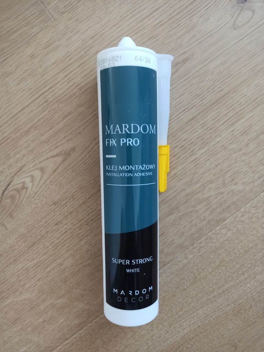 NOWY Klej montażowy MARDOM FIX PRO / super strong / biały