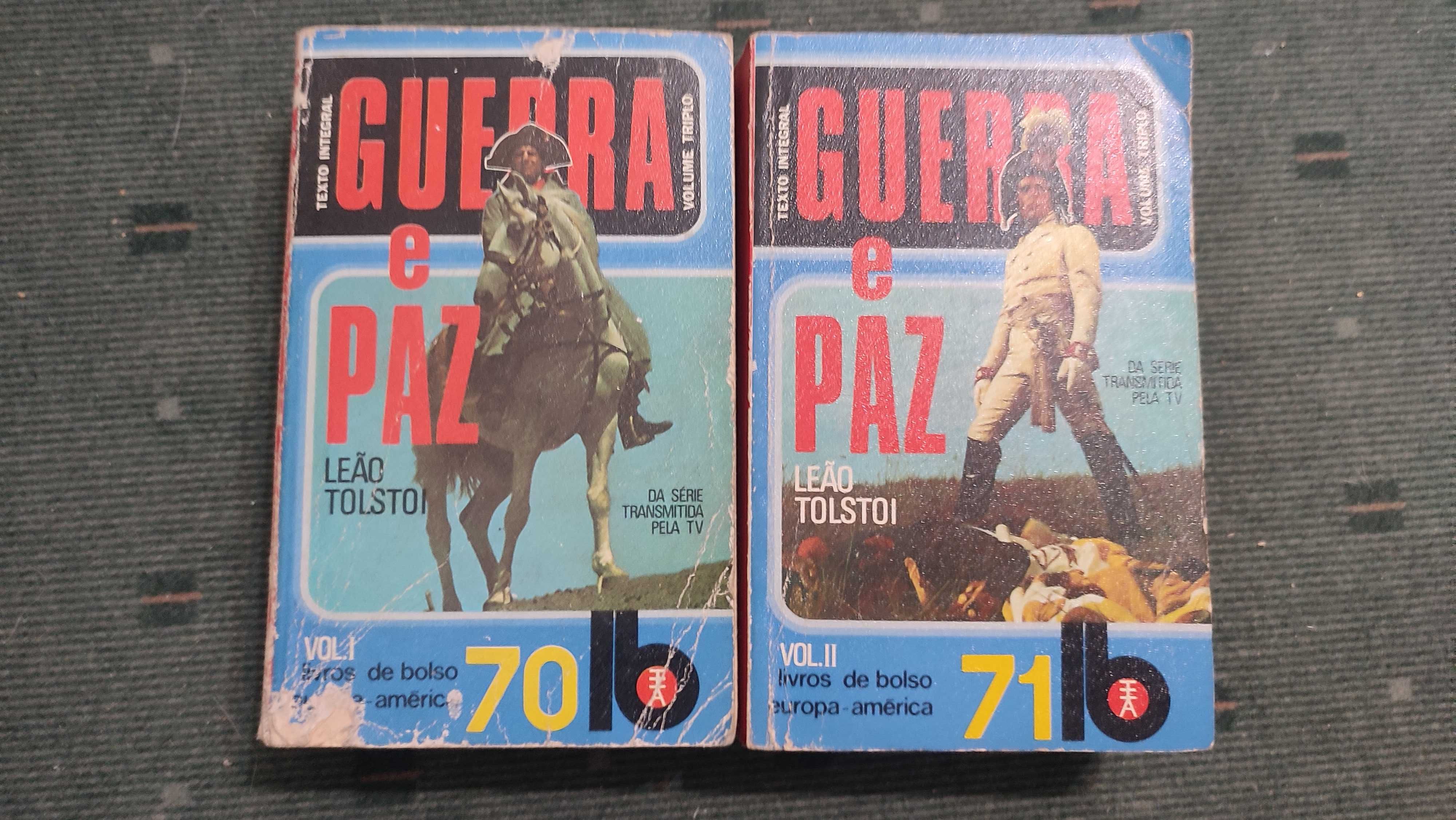 Guerra e Paz - Leão Tolstoi - 2 Volumes