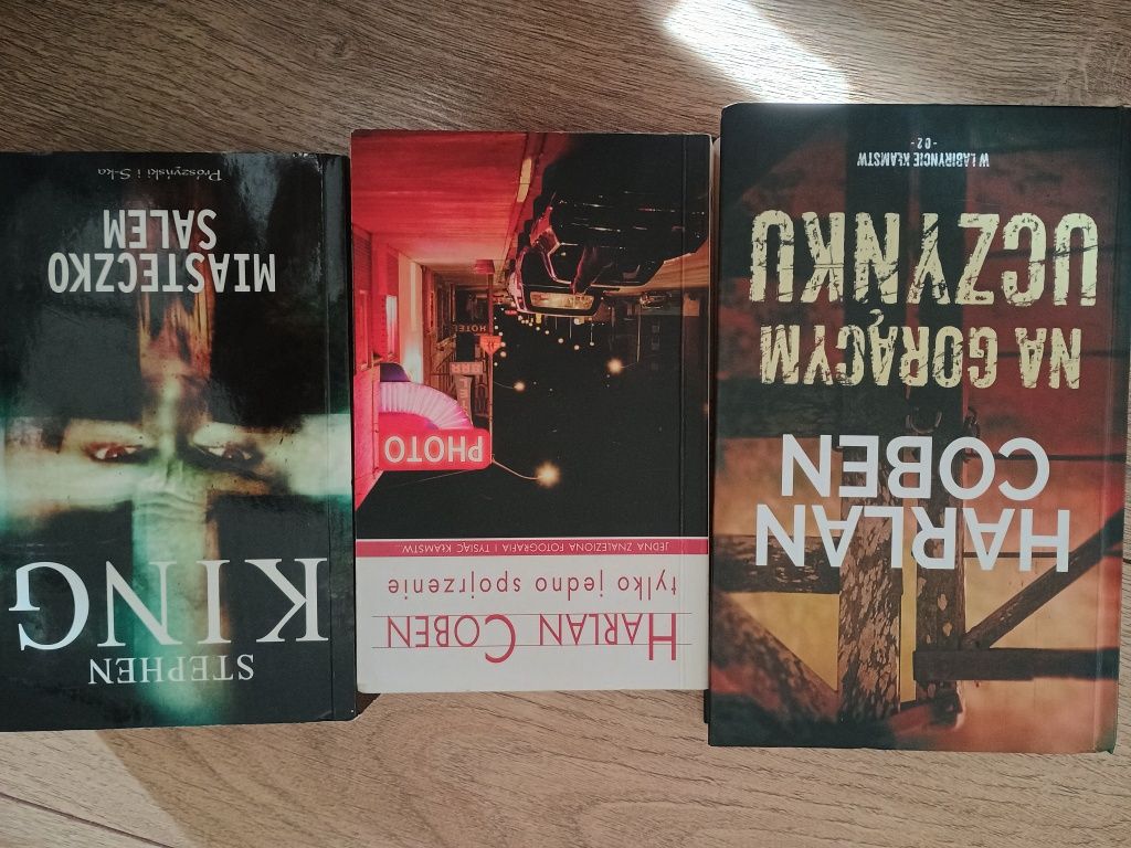 Coben King Tylko jedno spojrzenie Na gorącym uczynku Miasteczko Salem