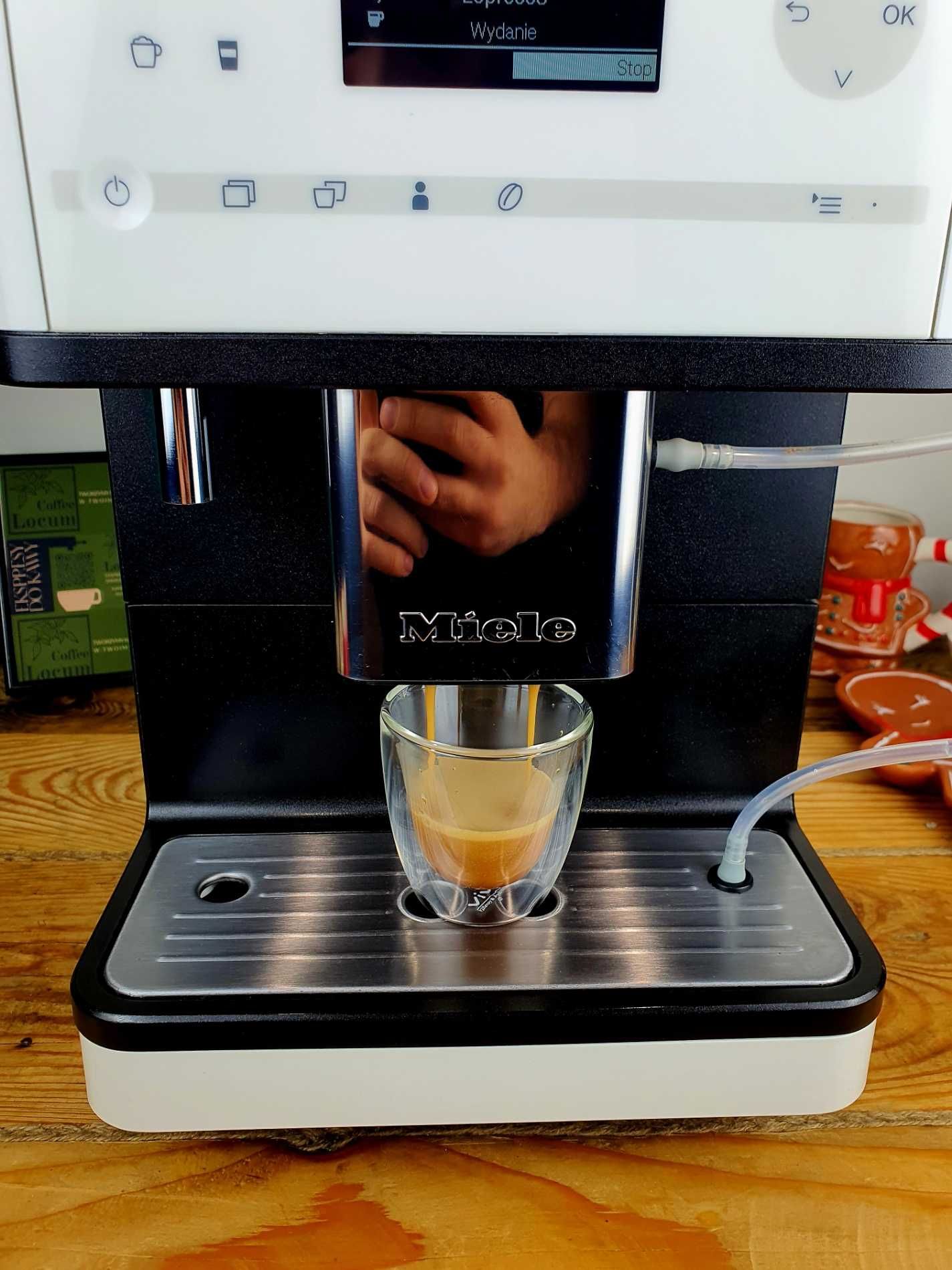 Solidny Piękny ekspres Miele CM6300 po serwisie gwarancja 3 miesiące!