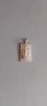 Pendente em prata com 2 faces (chapa signo Libra)