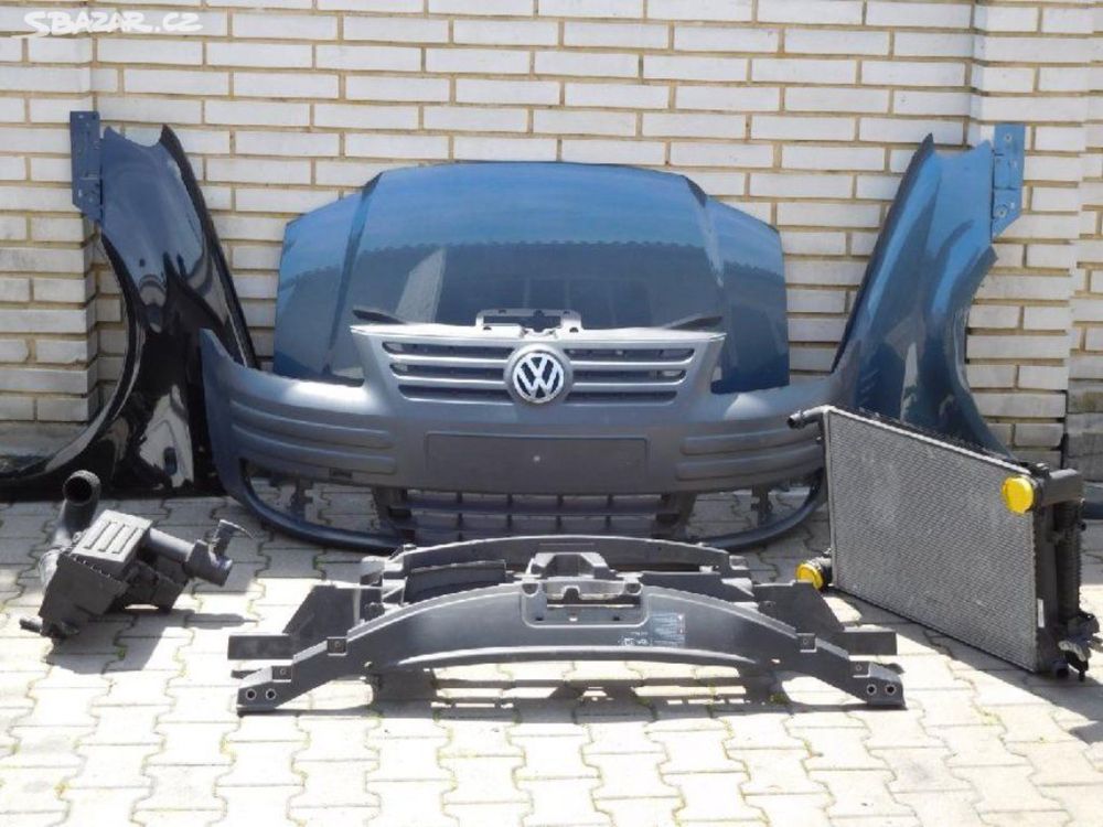 Бампер капот фара крило радіатор телевізор двері VW Caddy Touran 03-20