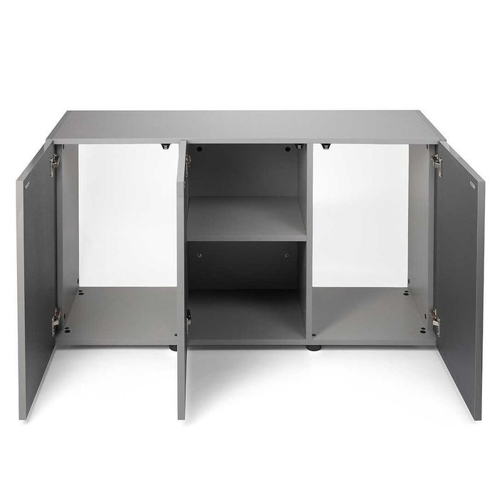 Aquael Zestaw DROP GLOSSY ST 120 D&N Szary + Szafka