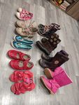Buty 28 dziewczynka. Komplet wszystkie pary cena 12 zł