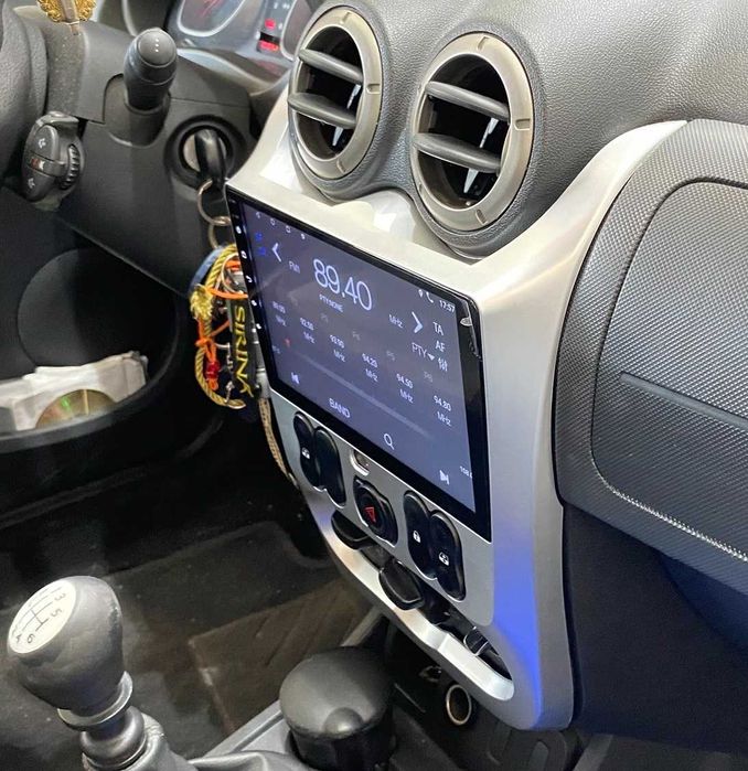 Rádio 2DIN 9"• Dacia LOGAN • SANDERO • DUSTER (2008 a 2012) • Android