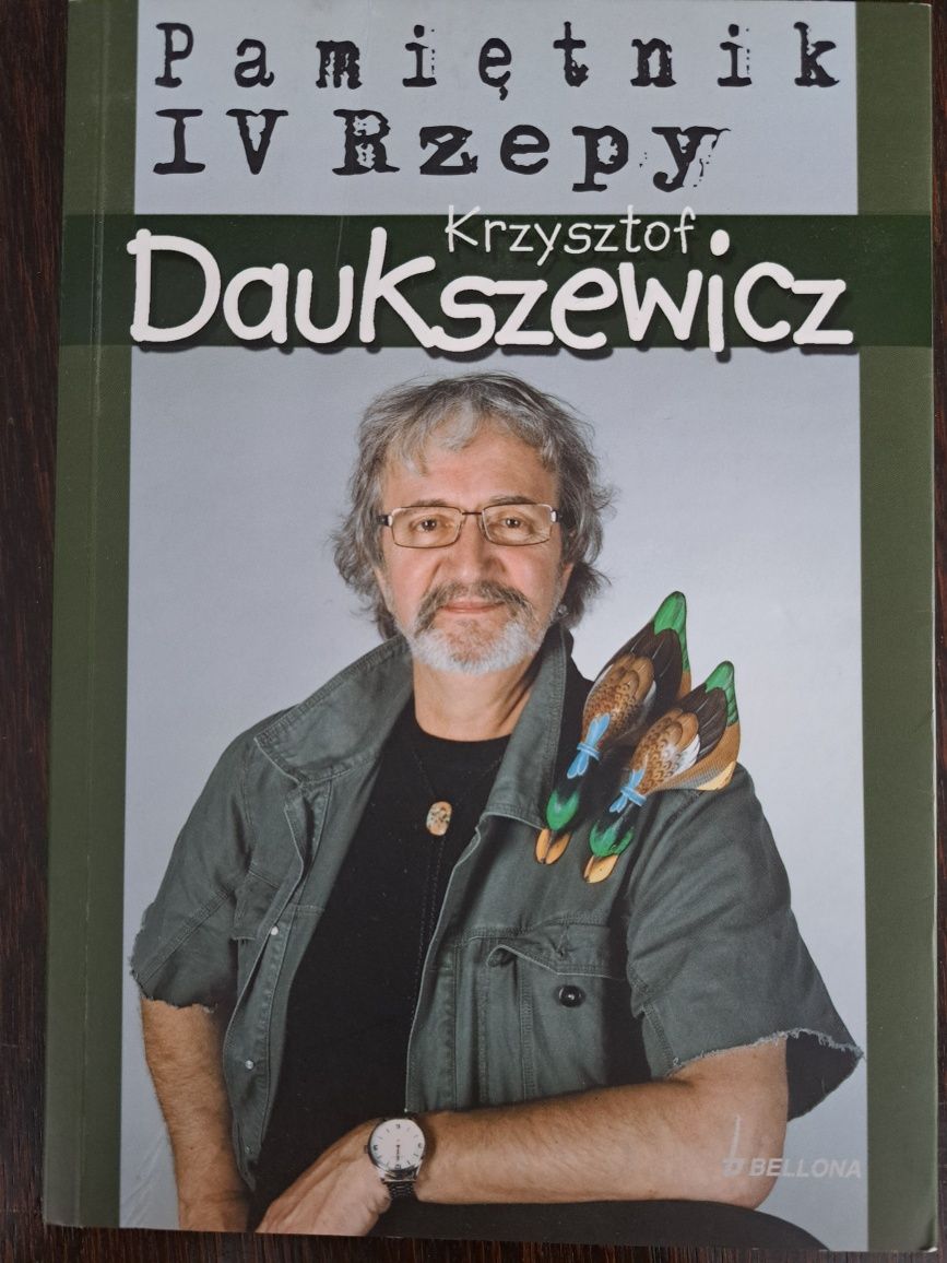 Książka,  książki za 6 zł, Daukszewicz Krzysztof, Pamietnik IV  Rzepy
