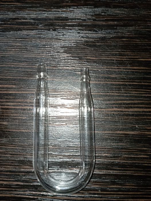 Стеклянная U трубка для аквариума