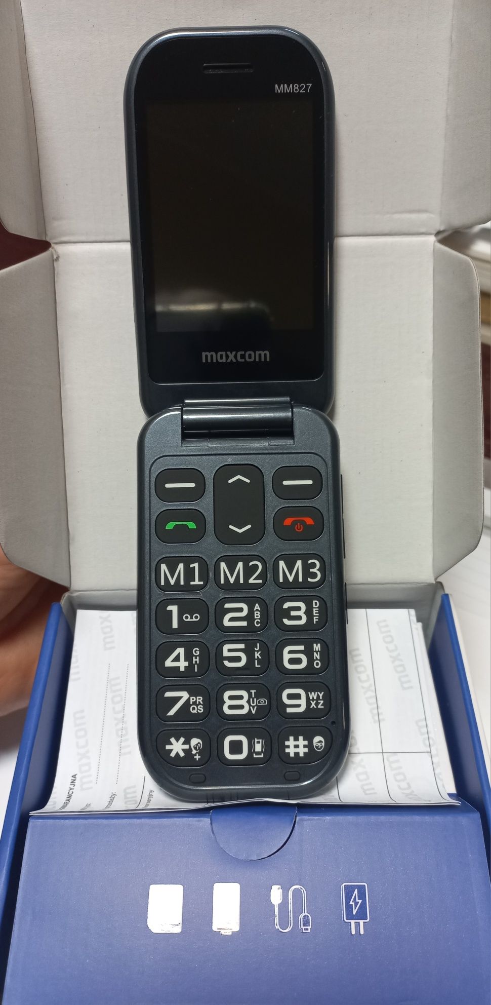Telefon dla seniora Maxcom