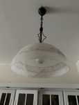 Szklane klosze do lamp - komplet 3 sztuk