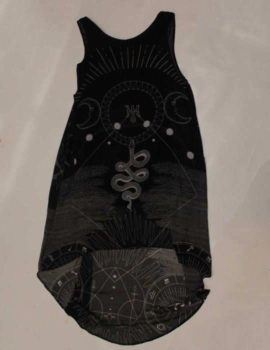 H&M Divided  36/6 S длинное ведьмино  платье