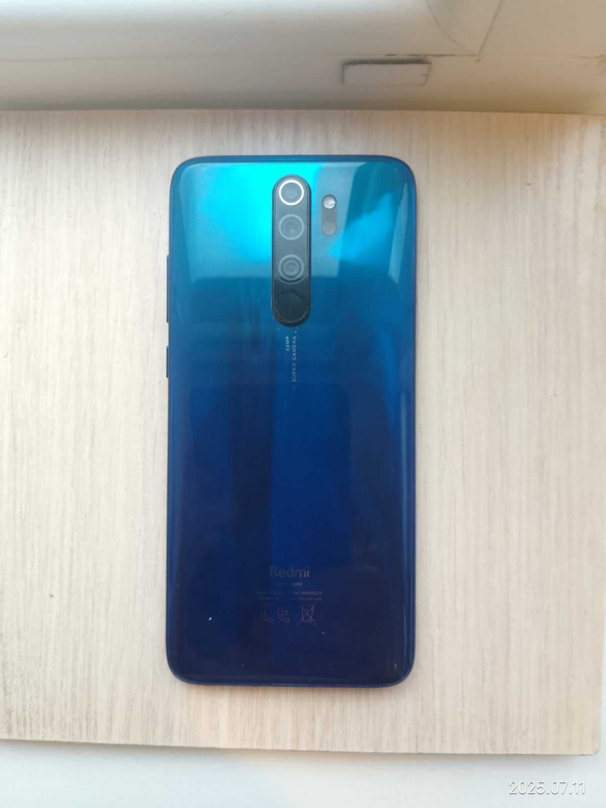 Redmi nout 8 pro 6/64 в отл. состоянии NFC
