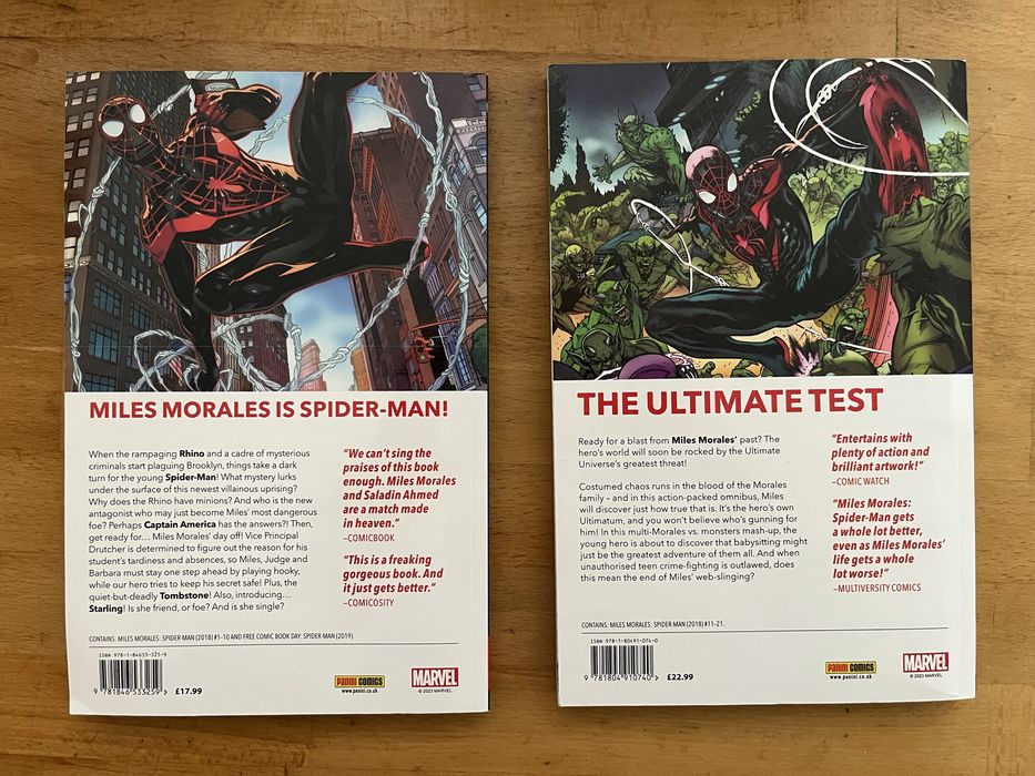 Miles Morales Spider-man Omnibus Vol 1 & 2 Saladin Ahmed