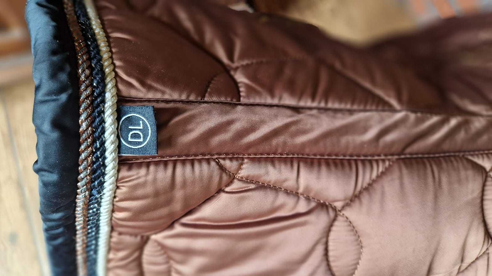Czaprak Eskadron Heritage glossy emblem copper ujeżdżeniowy full