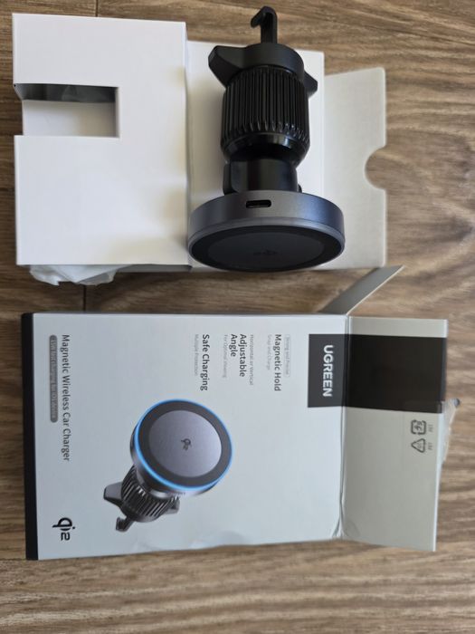 Магнітна зарядка (тримач) у авто Ugreen W708 на 15W