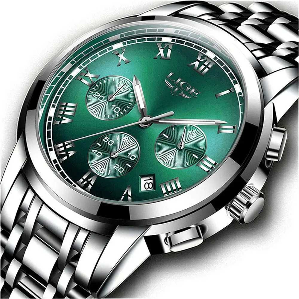 Годинник LIGE LG9810W (зелений) Унісекс