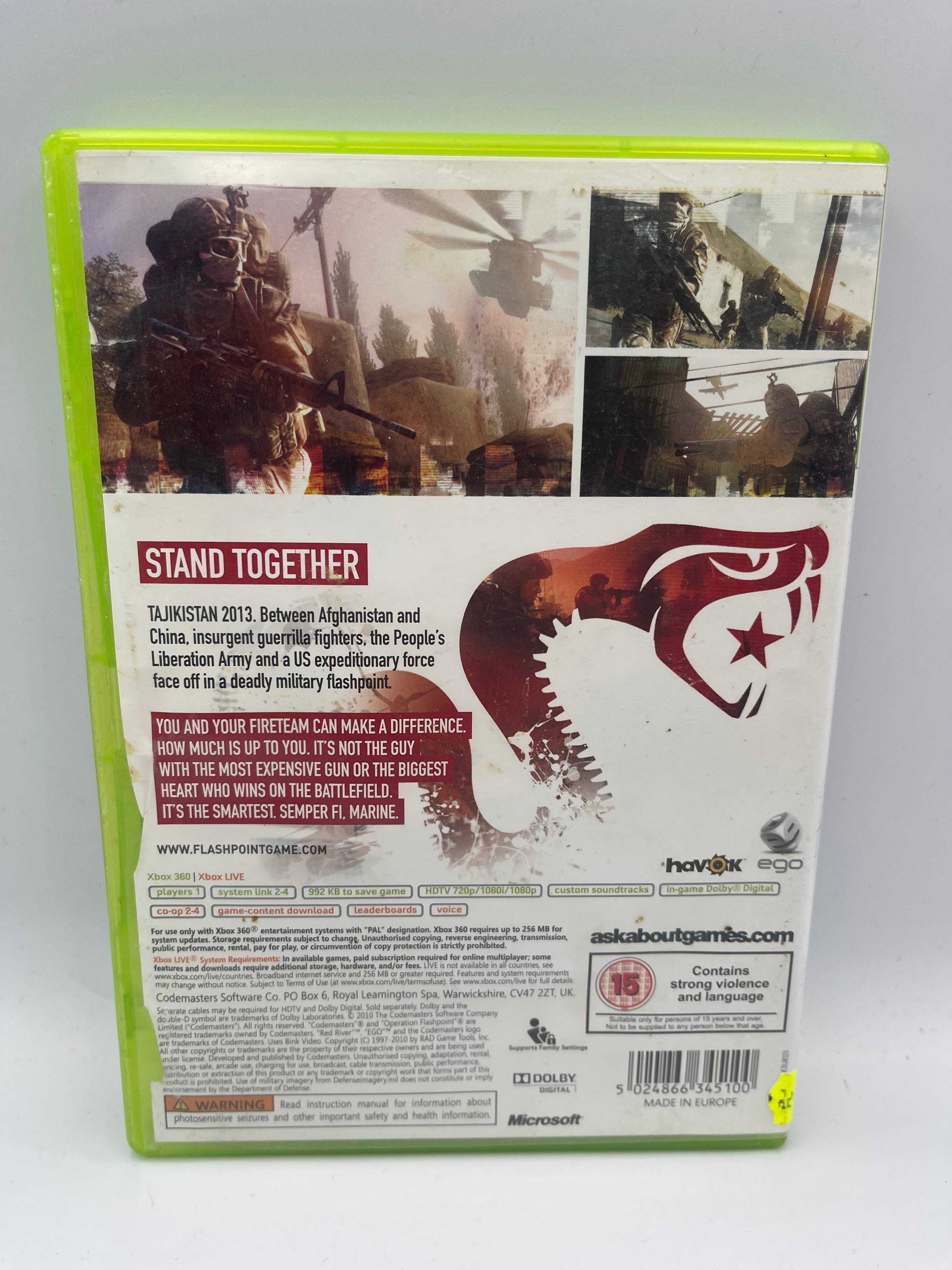 Operation Flashpoint Red River Xbox 360