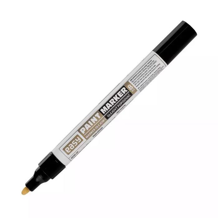 Marker olejowy czarny EASY. Easy Stationery. Nowy Produkt