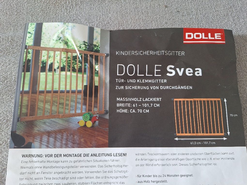 Bramka Barierka Blokada Zabezpieczającą Drewniana