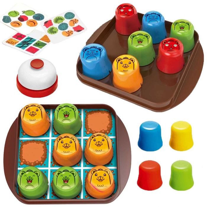 Gra logiczna edukacyjna nauka logicznego myślenia 2 gry