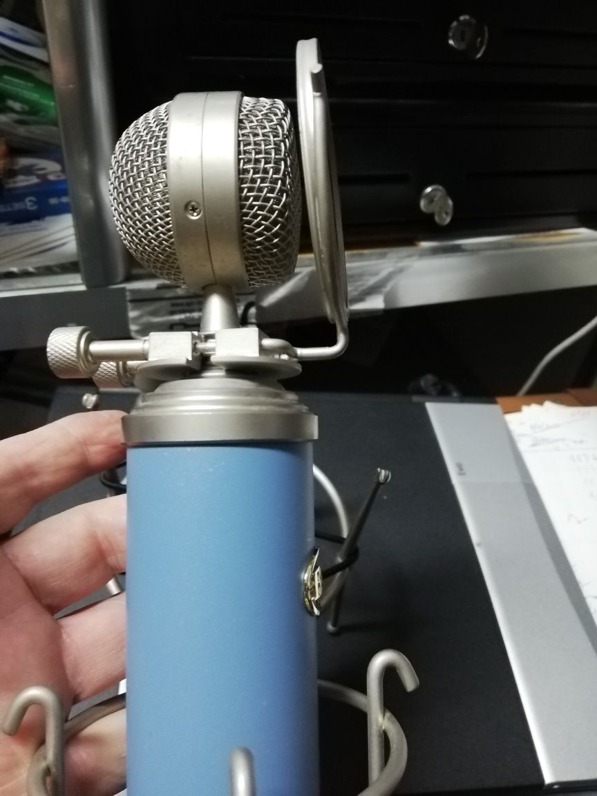Microfone Bluebird de estúdio