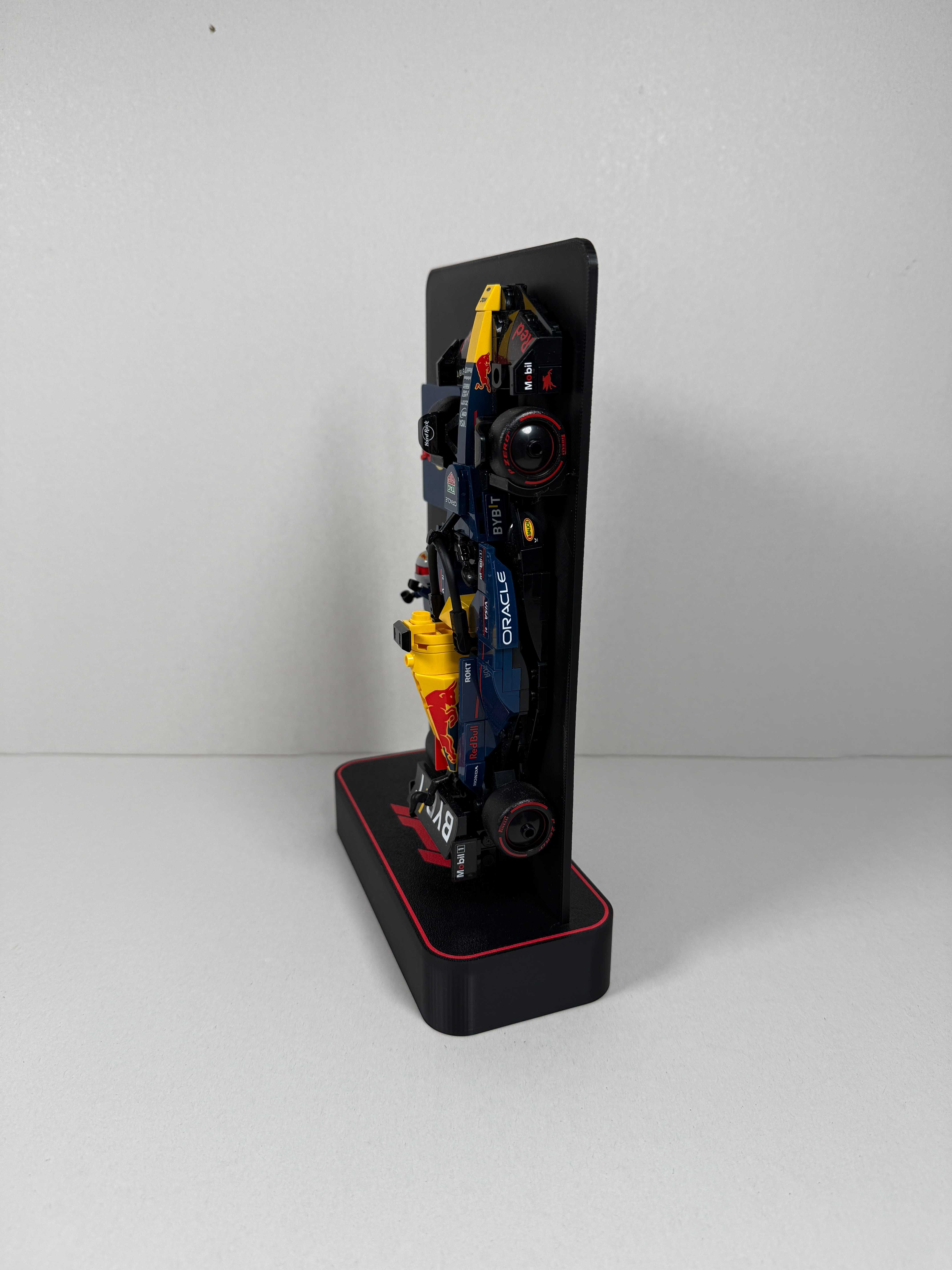 Стенд для LEGO Speed Champions F1 Oracle RB20 77243 - Червоний / Білий