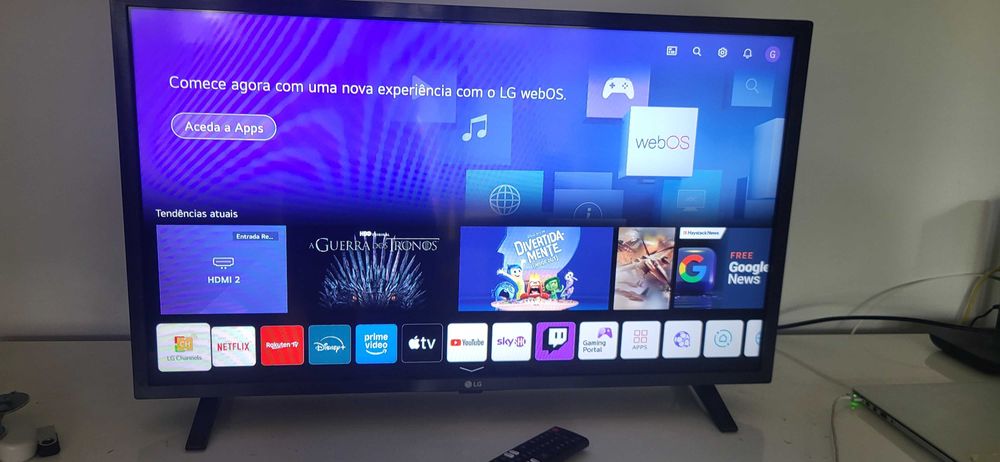 Smart Tv lg 32" novíssima