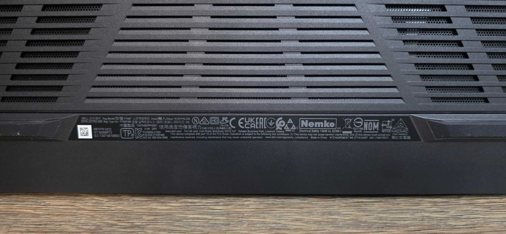 Laptop Dell G15 5511 i5 11260H 16GB DDR4 2x8GB SSD512 RTX3050 4GB