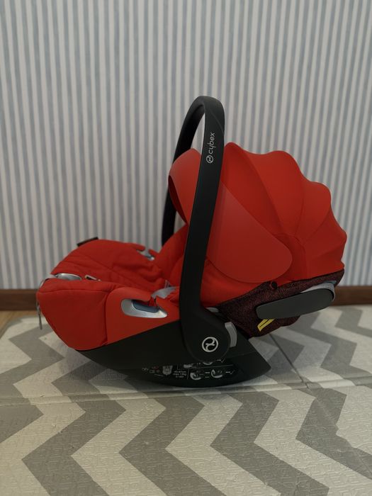 Автолюлька Cybex Cloud Z i-Size (Orange) з базою Isofix