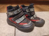 Lasocki skórzane buty zimowe chłopięce - rozm. 27 - stan bdb