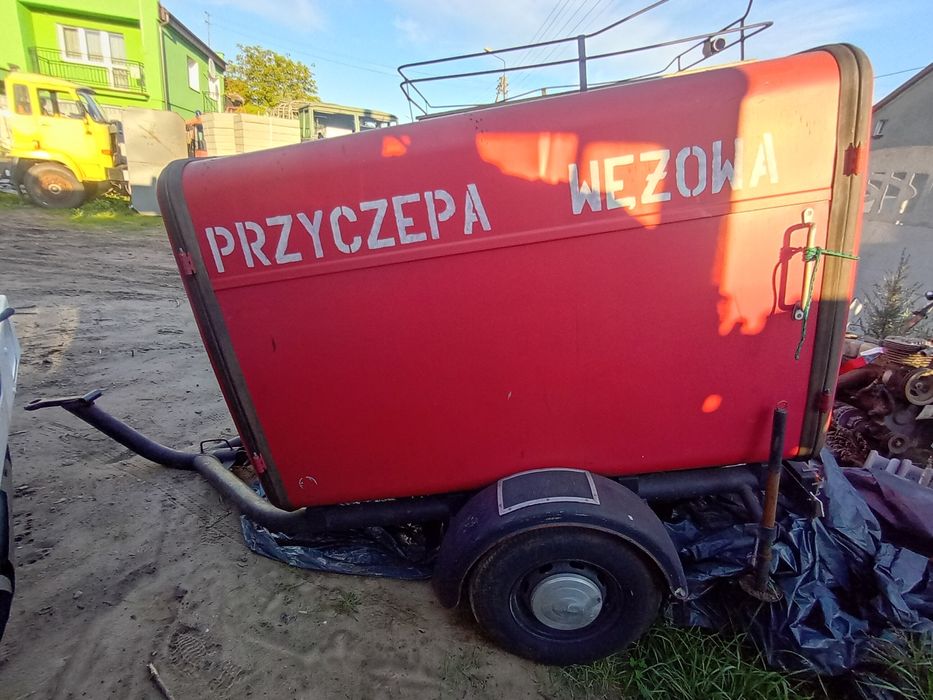 Przyczepa hl 900 strażacka