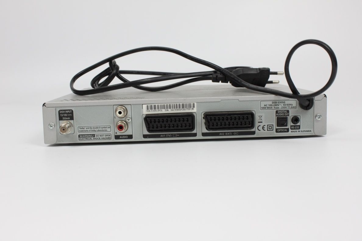 Dekoder satelitarny Samsung DSB-S305G – DVB, zasilanie sieciowe