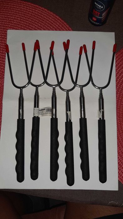 Możliwy transport teleskopowe kije na ognisko