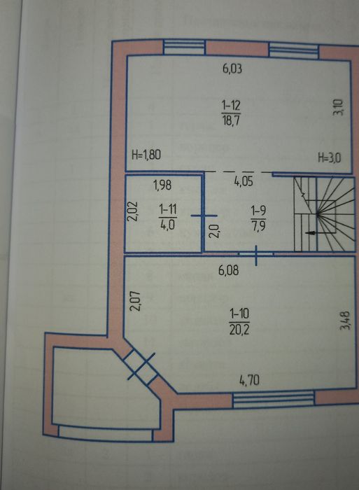 Продаётся часть дома  два этажа Верхняя Хортица