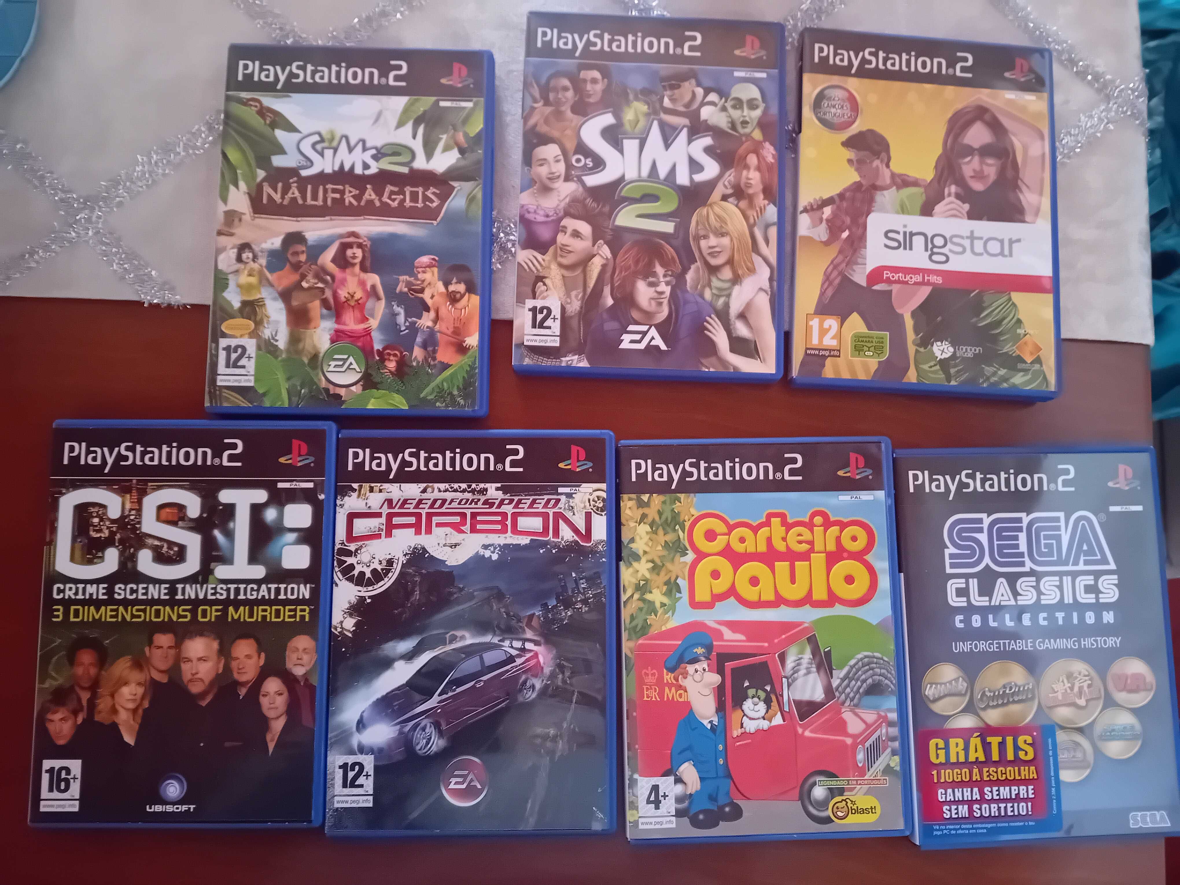 Playstation 2 em otimo estado