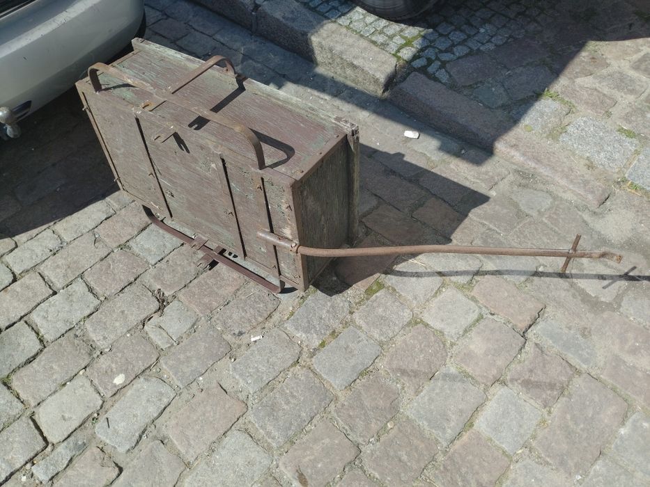 Stara przyczepka rowerowa PRL